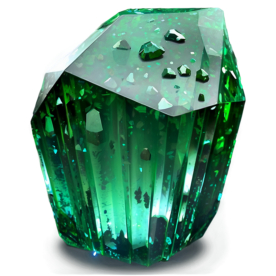 Green Emerald Crystal Png Sgm3