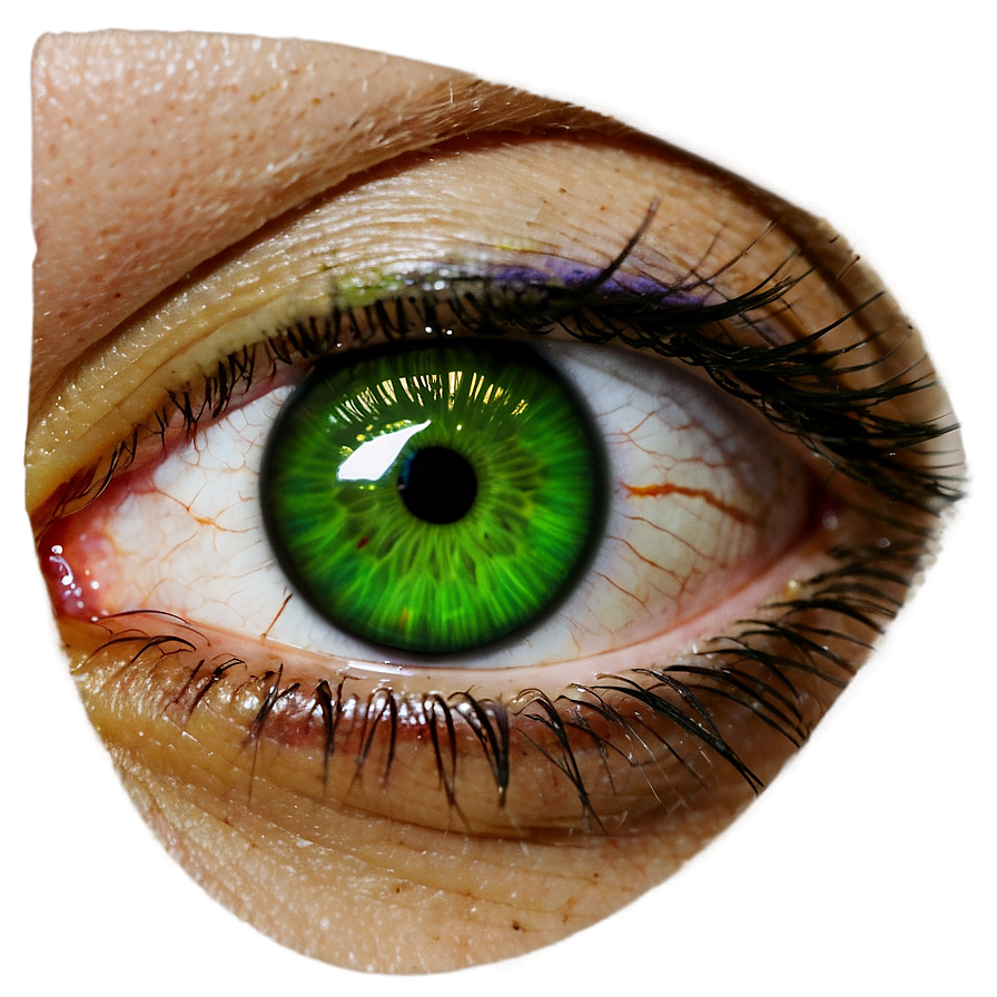 Green Eye Iris Closeup Png Tcn