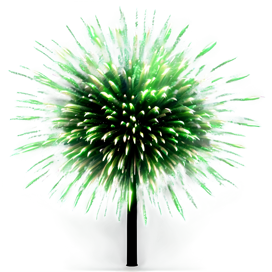 Green Firework Explosion Png 76