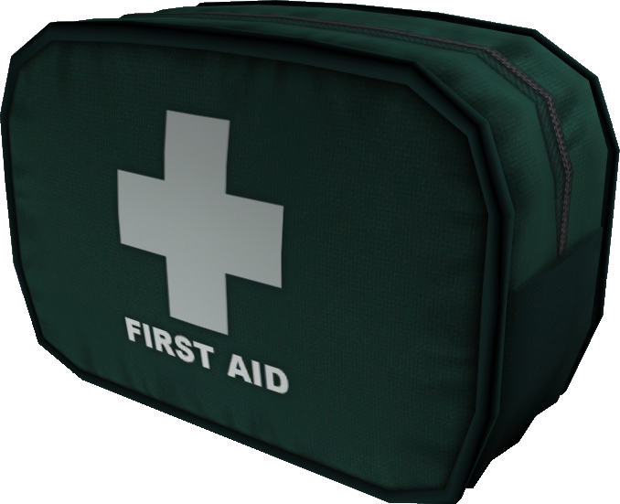 Green First Aid Kit Bag