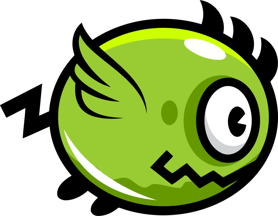 Green_ Flappy_ Bird_ Style_ Character