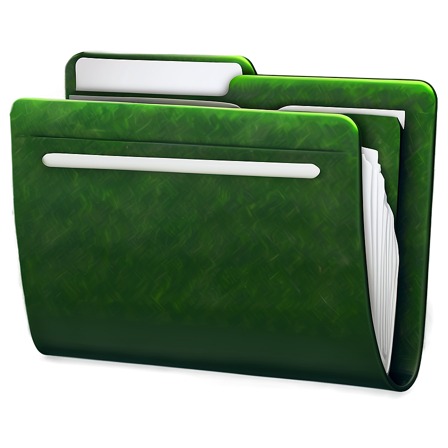 Green Folder Png 64