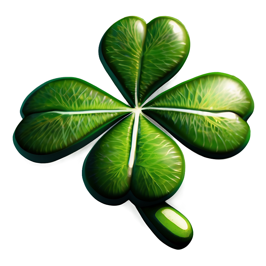 Green Four Leaf Clover Png Vix