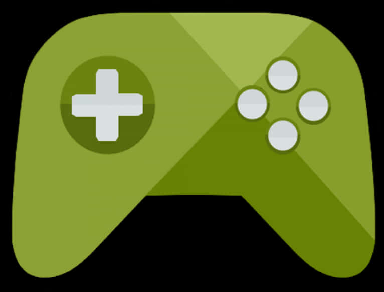 Green Game Controller Icon