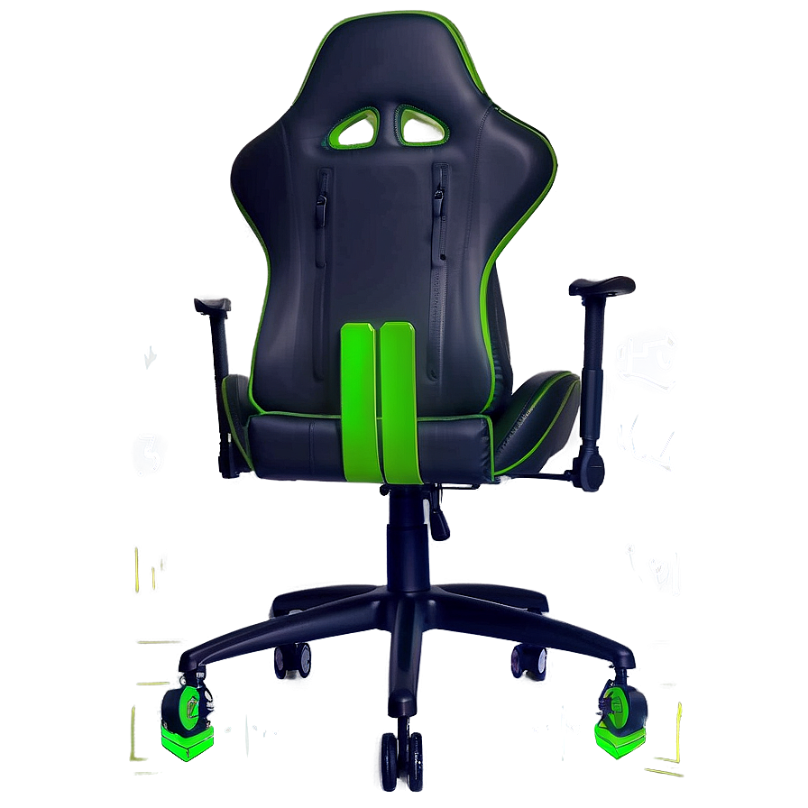 Green Gaming Chair Png Dyv