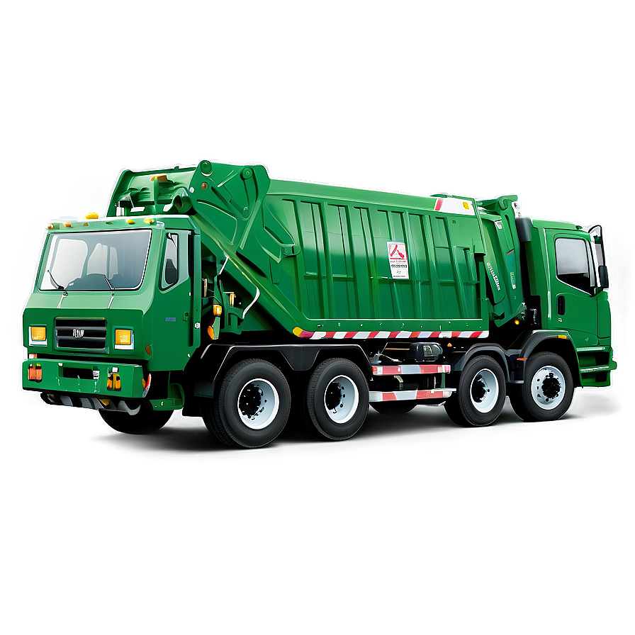 Green Garbage Truck Png 78