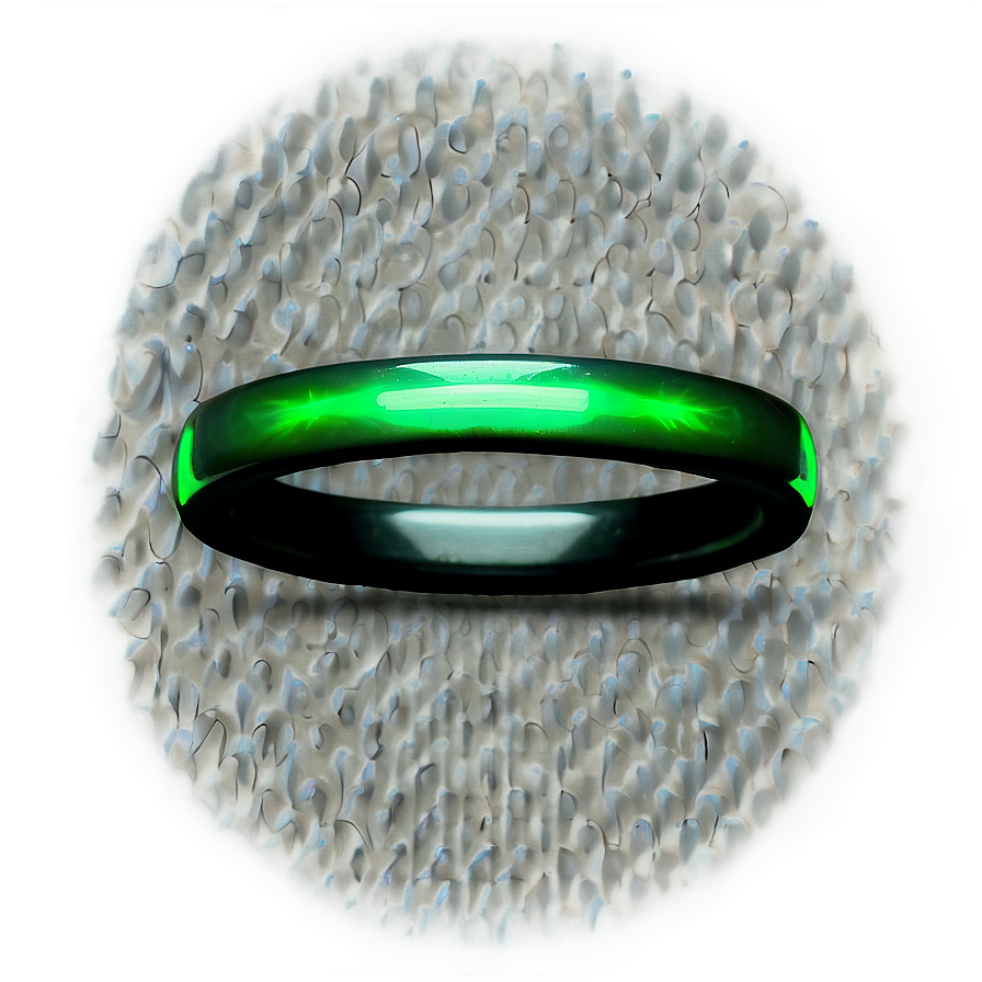 Green Glow Ring Png 06262024