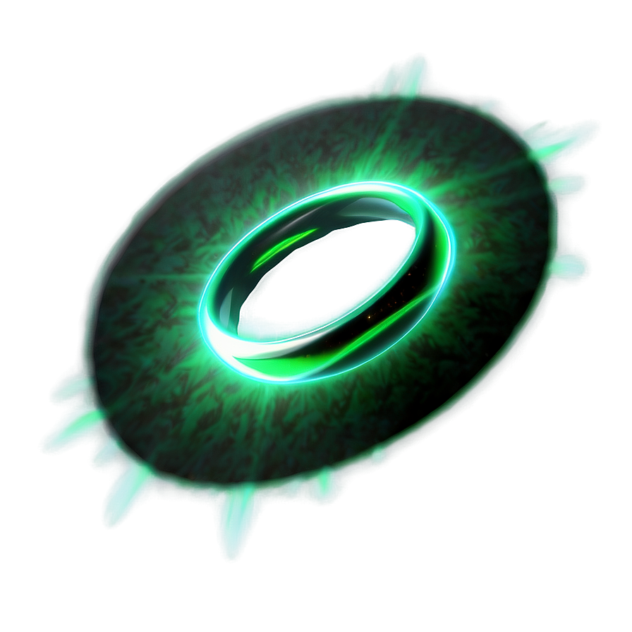 Green Glow Ring Png Jqw63