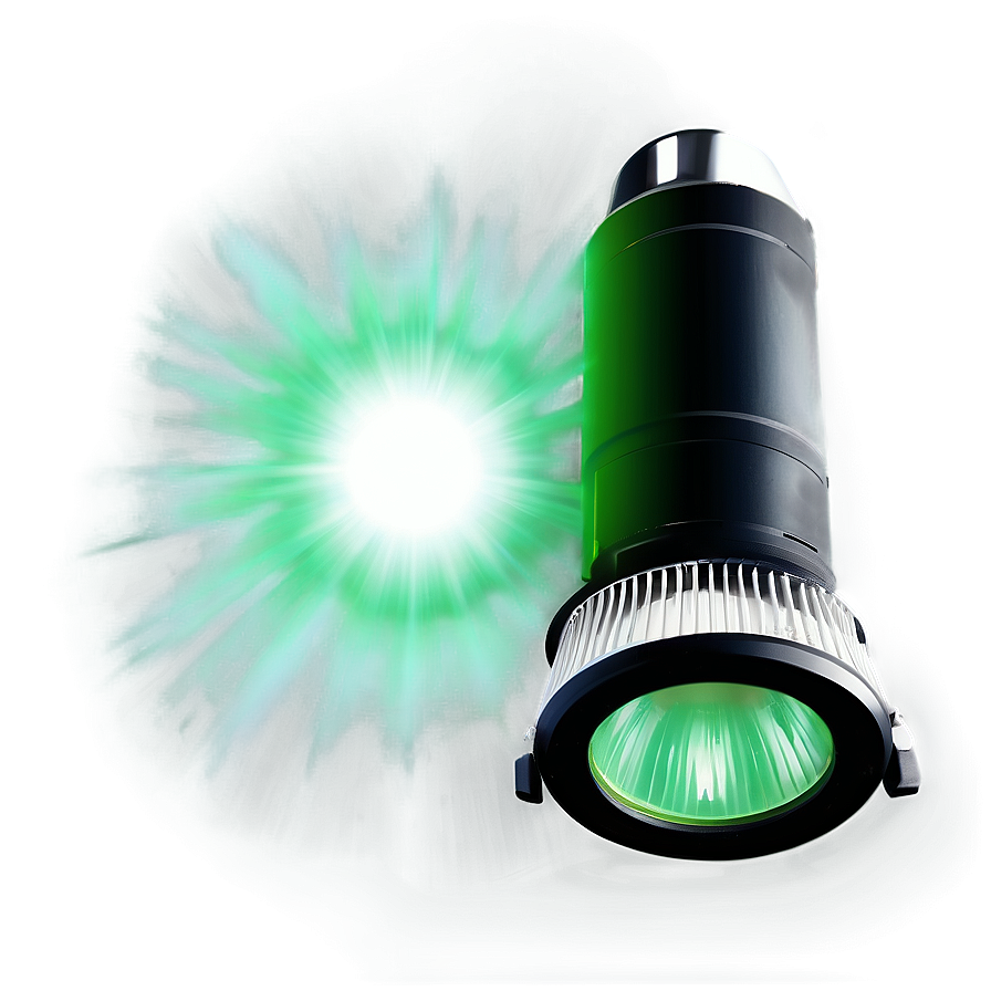 Green Glow Spotlight Png Esr