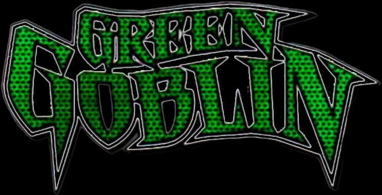 Green Goblin Comic Style Logo