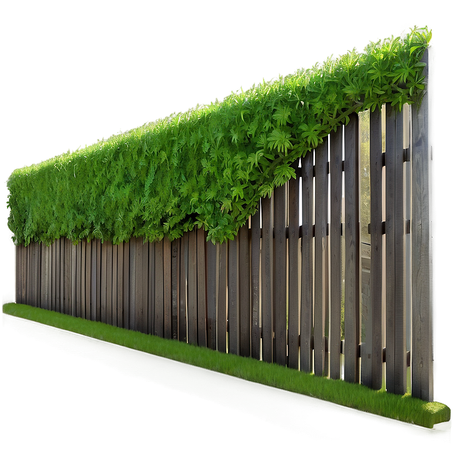 Green Hedge Fence Png Yxa