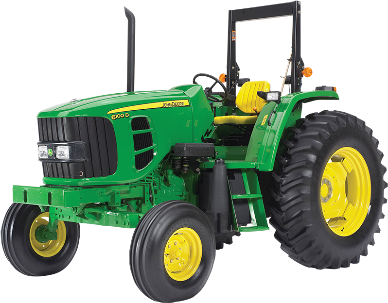 Green John Deere6100 D Tractor