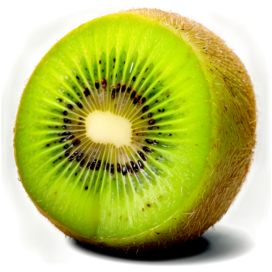 Green Kiwi Closeup Png 56