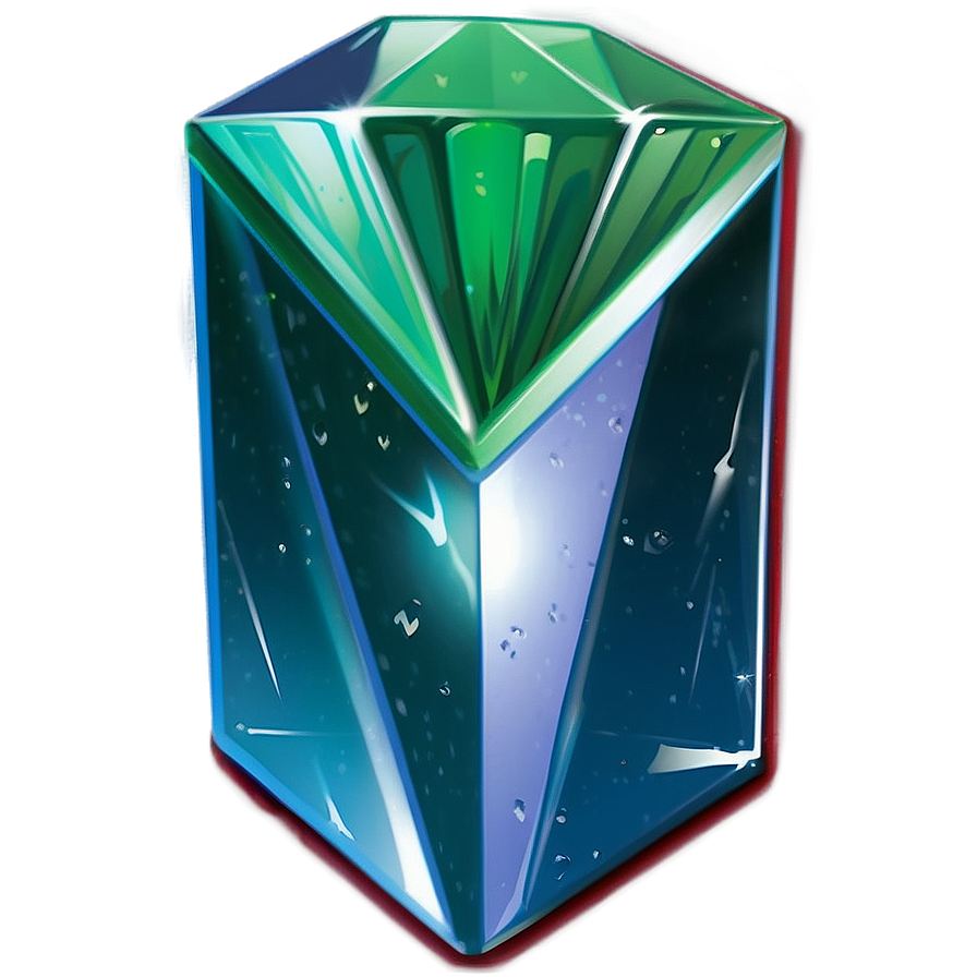 Green Kryptonite Stone Png Tds42