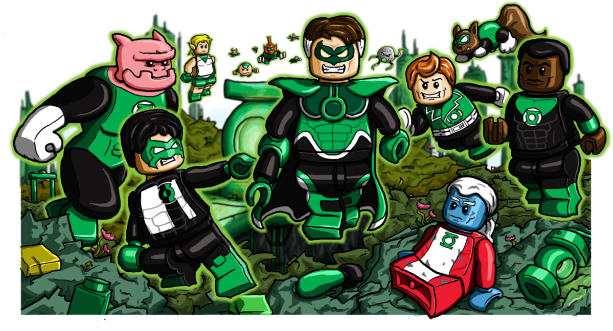 Green Lantern Corps Cartoon