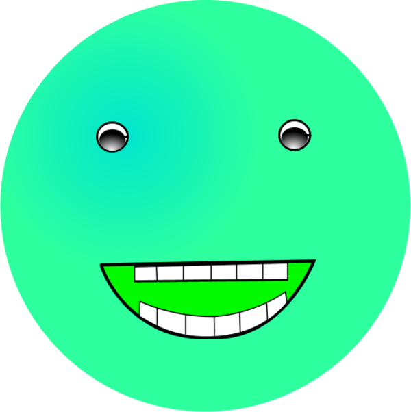 Green Laughing Face Emoji.png