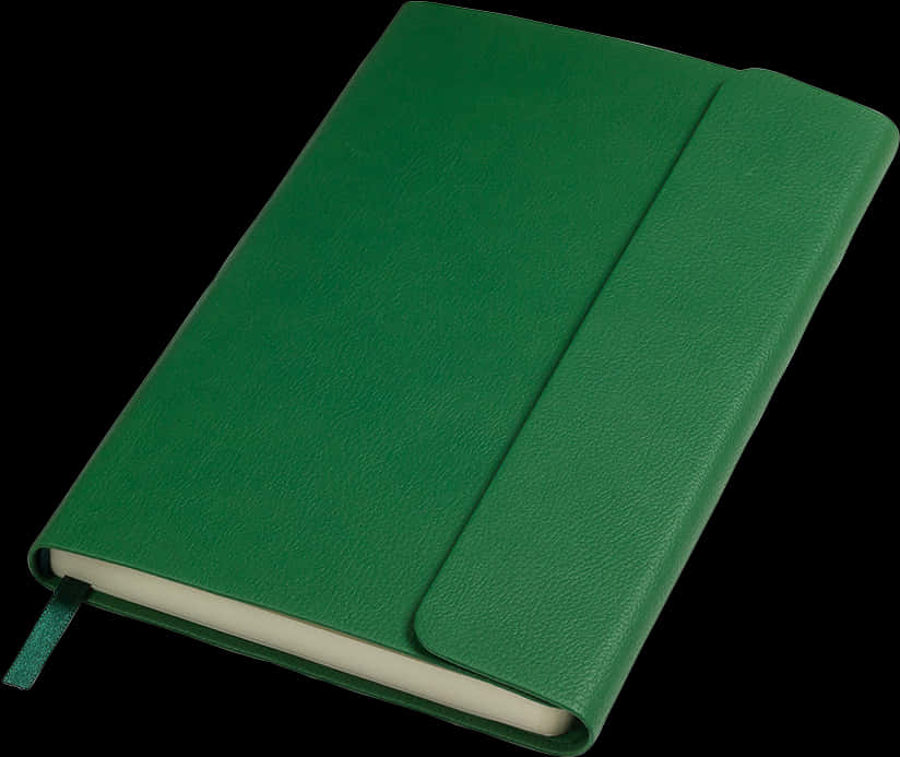 Green Leather Notebook Cover