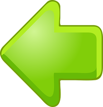 Green Left Arrow Icon