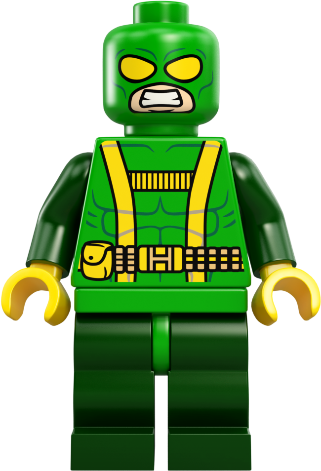 Green Lego Figure Hydra Agent