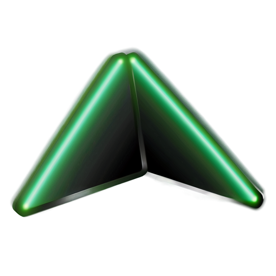 Green Light Beam Png 05252024