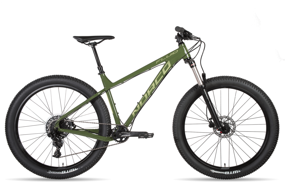 Green Mountain Bike Side View