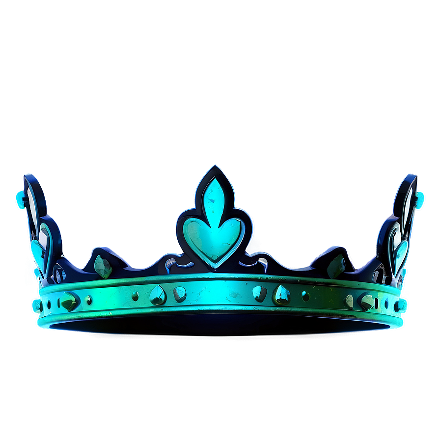 Green Neon Crown Png 66