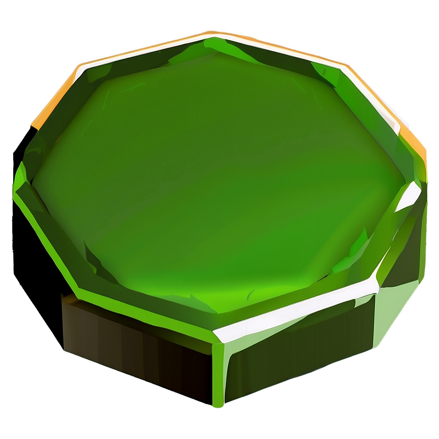 Green Octagon Icon Png 34