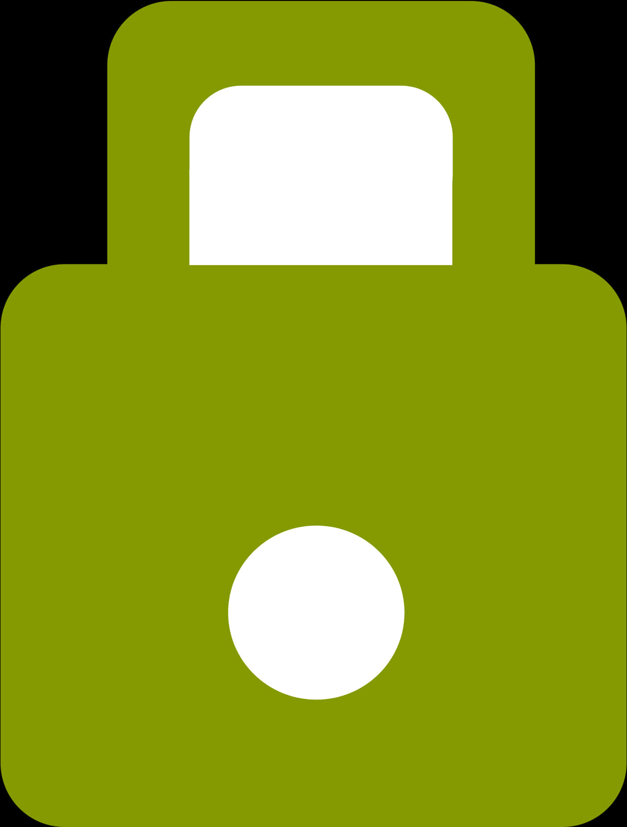 Green Padlock Icon