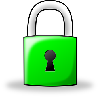 Green Padlock Icon