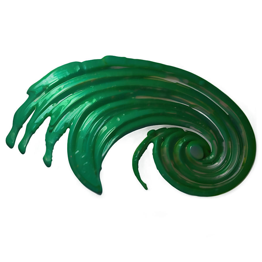 Green Paint Stroke Png Klm