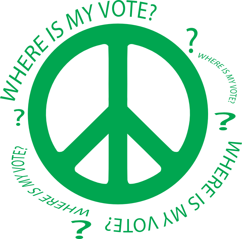 Green Peace Symbol Vote Query