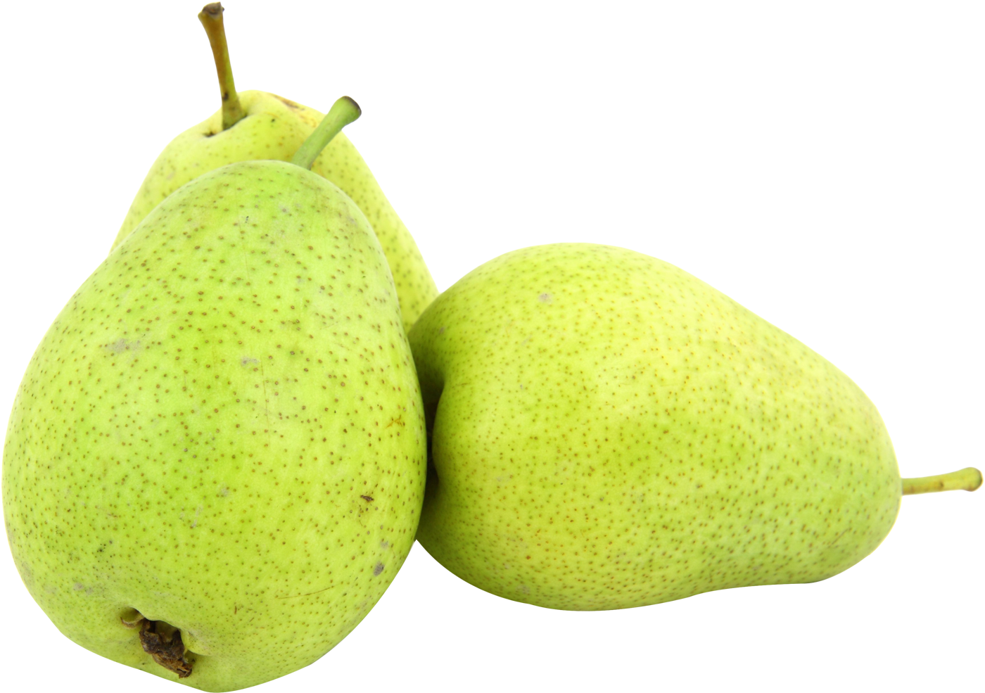 Green Pears Transparent Background