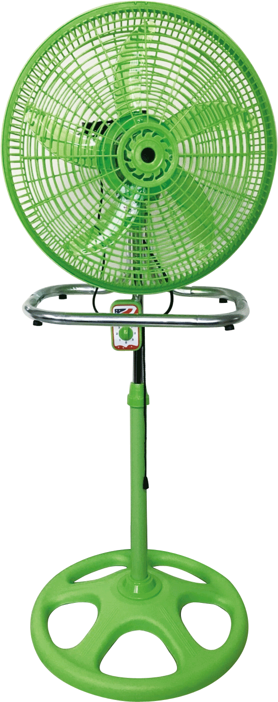 Green Pedestal Fan