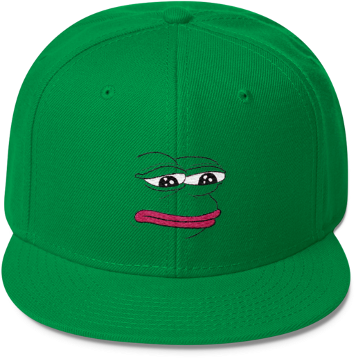 Green Pepe Frog Cap Meme