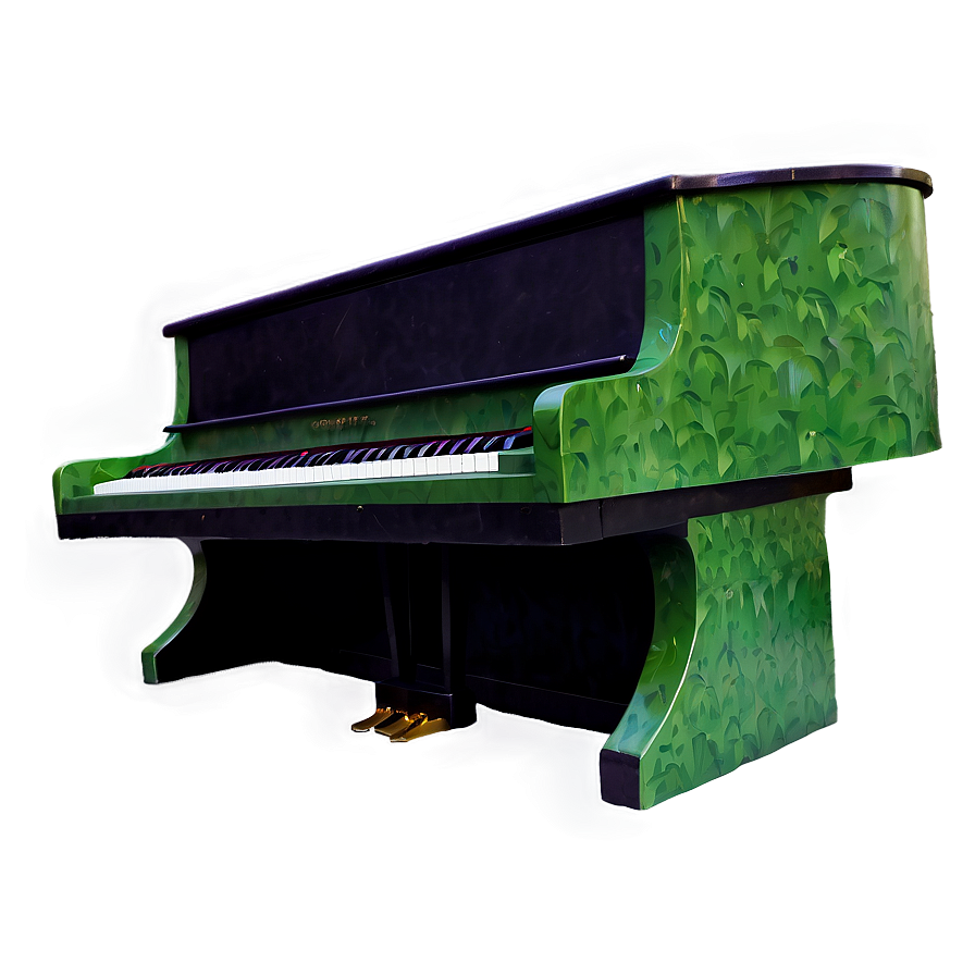 Green Piano Png Uhu