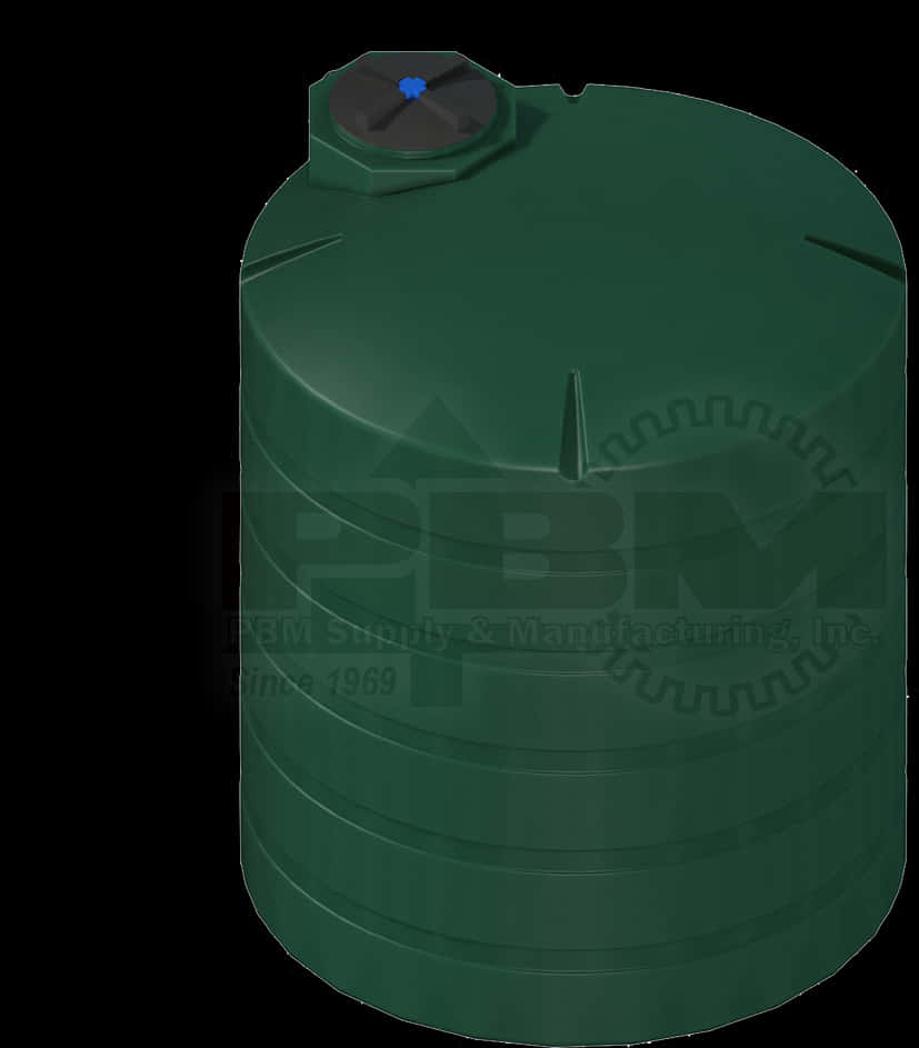 Green Plastic Water Storage Tank