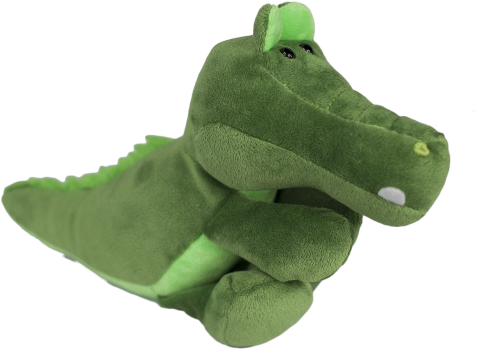 Green Plush Alligator Toy