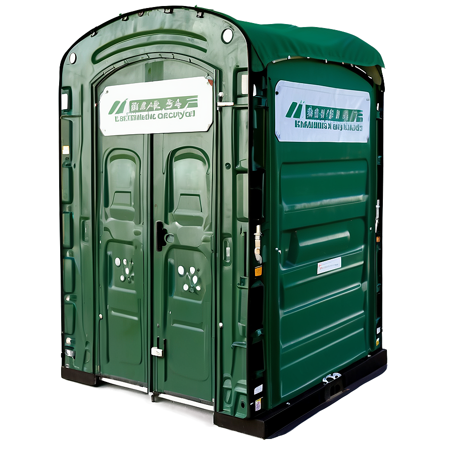 Green Portable Toilet For Parks Png 06212024