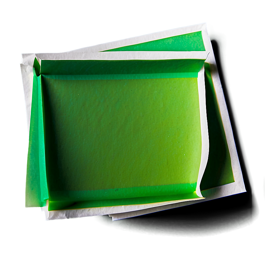 Green Post It Note Png 05252024