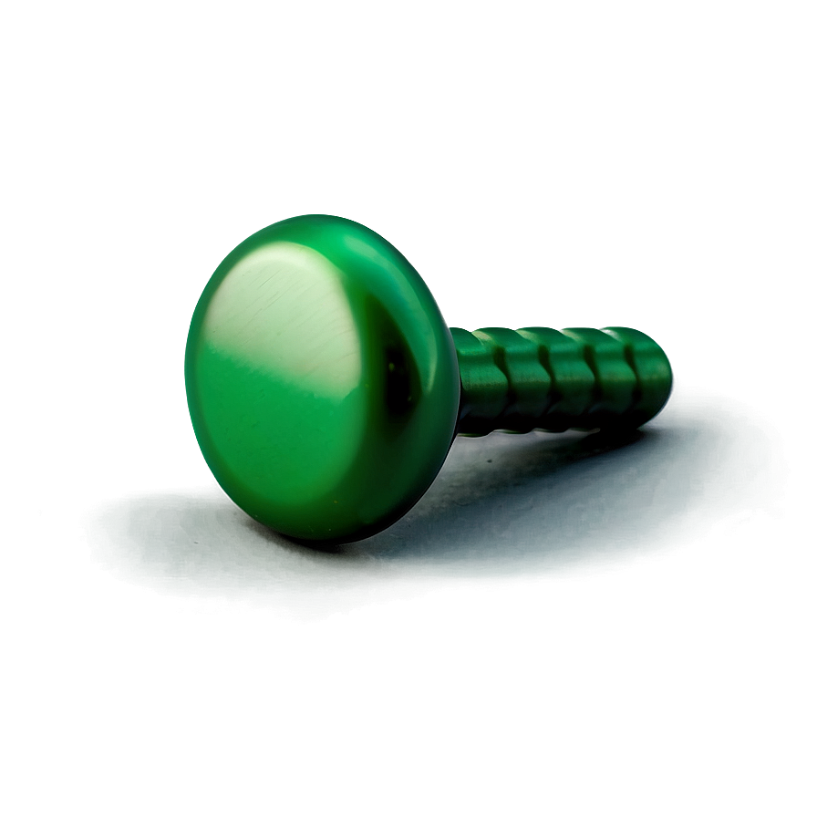 Green Push Pin Png 05252024