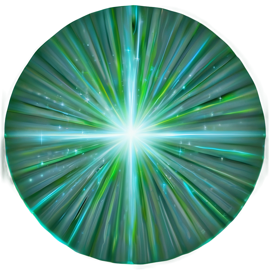 Green Radiance Effect Png 25