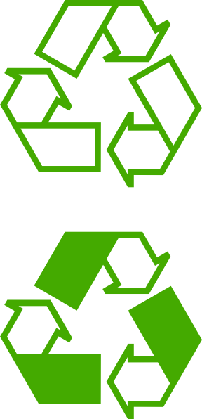 Green_ Recycling_ Symbol_on_ Blue_ Background.png