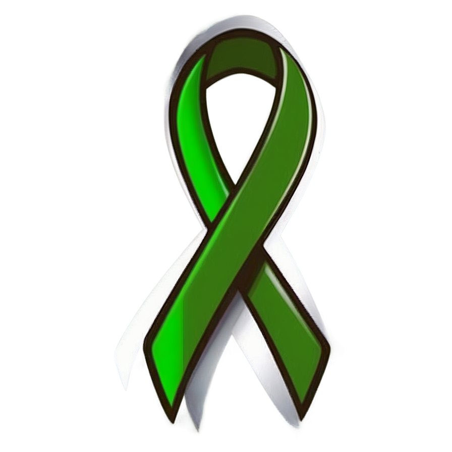 Green Ribbon Awareness Png Ubt9