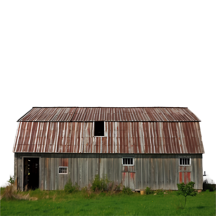 Green Roof Barn Png 06122024