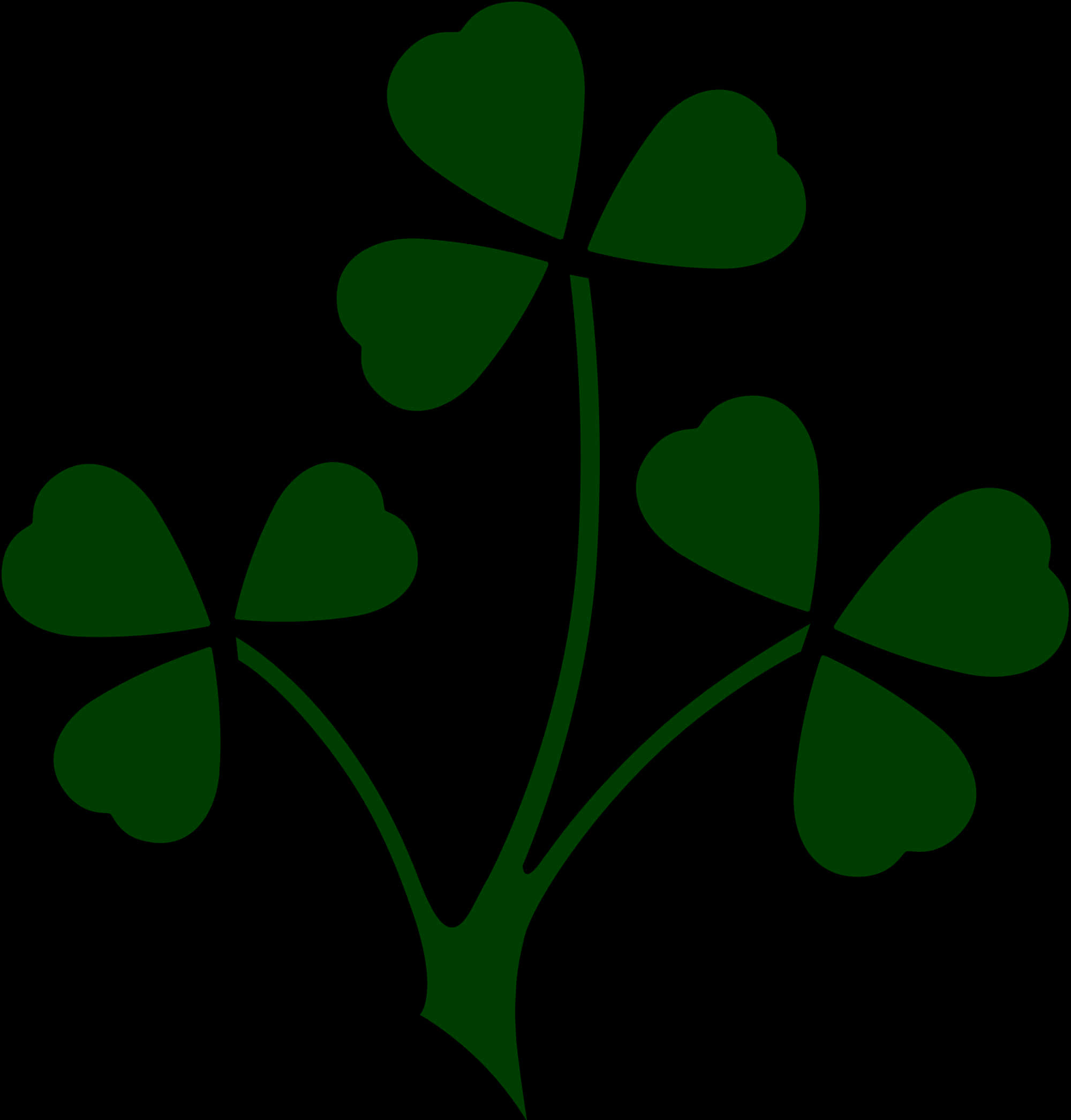 Green Shamrock Graphic