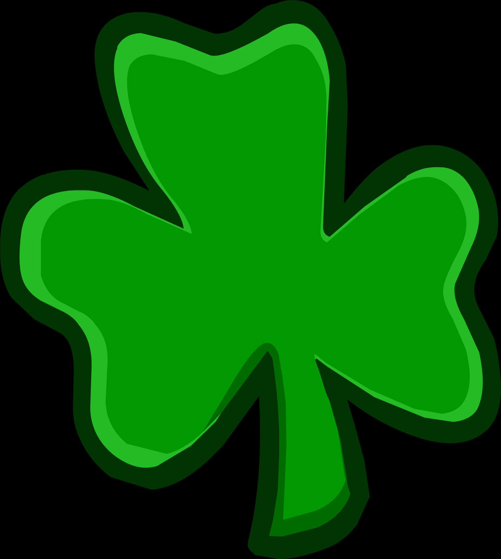 Green Shamrock Graphic