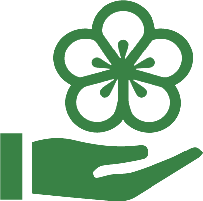 Green Shamrock Icon