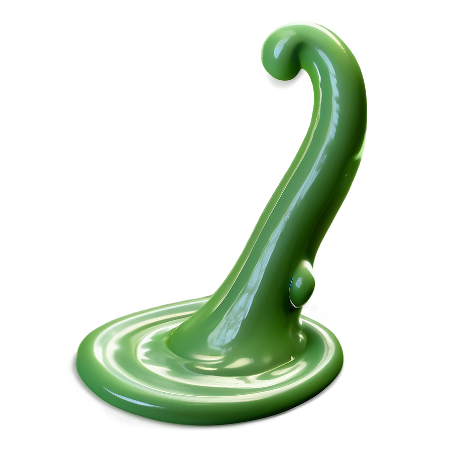 Green Slime Swirl Png 06272024