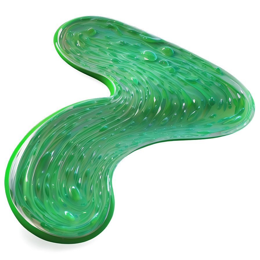 Green Slime Wave Png Uke