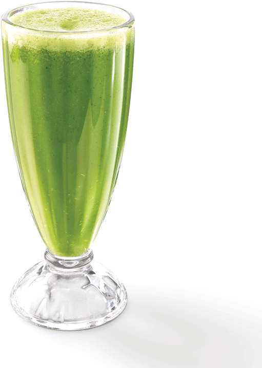 Green Smoothie Glass Transparent Background